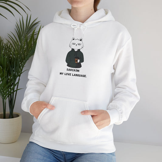 Sarcasm University Hoodie, Funny Sweatshirt, Unisex Pullover, Gift for Sarcastic Friends, Cozy Casual Wear