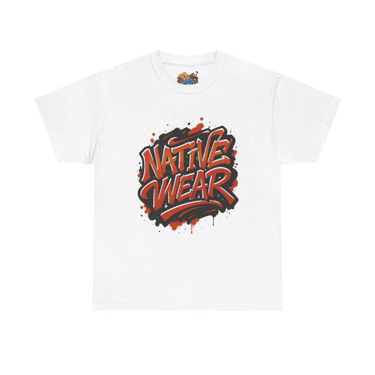 Urban Graphic T-Shirt - Native Wear, Casual Streetwear, Skate Style Tee, Gift for Him, Unique Graphic Tee, Summer Fashion